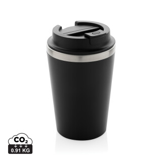 Termohrnek 350ml z RCS recyklovaného PP, černá