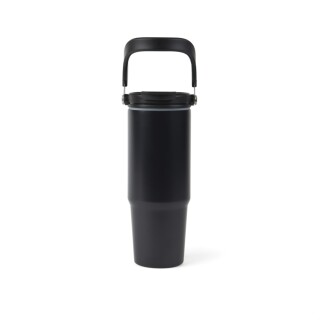 Termolahev z RCS recyklované nerezové oceli 880ml, černá