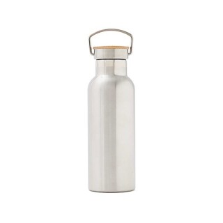 Termoska 500ml, s poutkem, stříbrná