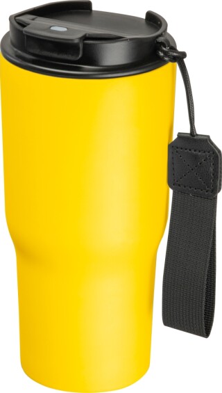 Termohrnek z nerezové oceli 550 ml, žlutá