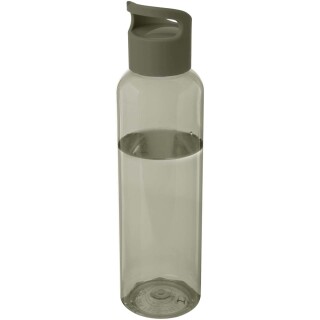 Transparentní láhev na pití, 650ml, vojenská zelená světlá