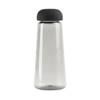 Transparentní láhev z RPET, 575ml, černá