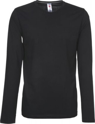 Tričko PAYPER PINETA dlouhý rukáv, černá, 3XL
