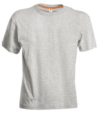 Tričko PAYPER SUNSET KIDS melange grey 13/14