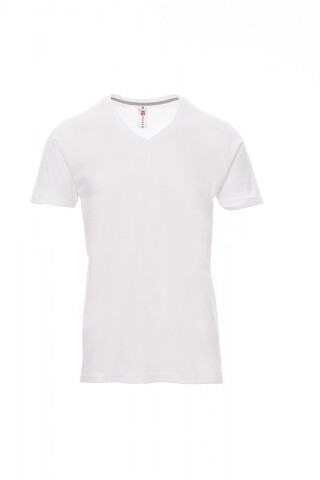 Tričko PAYPER V-NECK bílá XXXL
