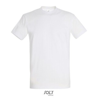 Tričko SOLS IMPERIAL MEN, bílá, 4XL