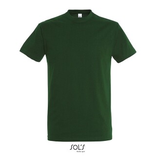 Tričko SOLS IMPERIAL MEN, tmavě zelená, 4XL