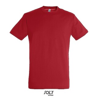 Tričko SOLS REGENT, červená , XS