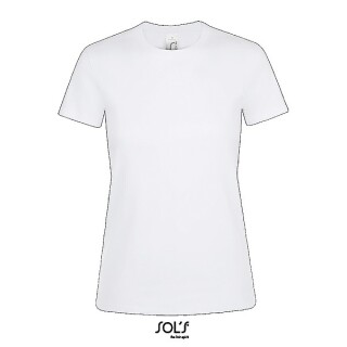 Tričko SOLS REGENT WOMEN, bílá, S
