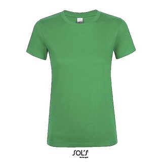 Tričko SOLS REGENT WOMEN, středně zelená, XL