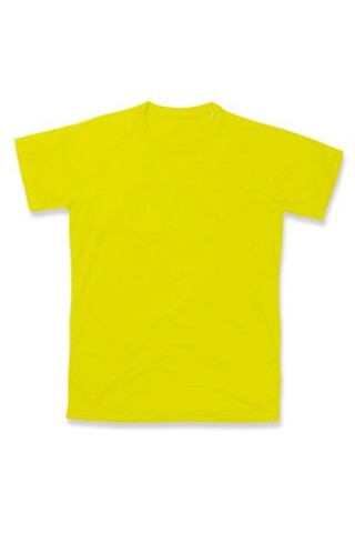 Funkční tričko STEDMAN ACTIVE 140 RAGLAN MEN reflexní žlutá XXL