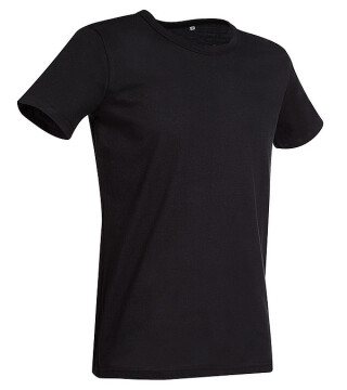 Tričko STEDMAN STARS BEN CREW NECK černá XXL
