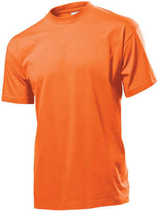 Tričko STEDMAN CLASSIC UNISEX barva oranžová XXL