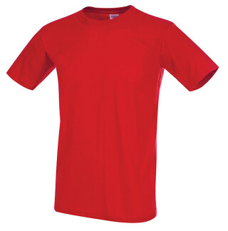 Tričko STEDMAN CLASSIC-T FITTED MEN červená M