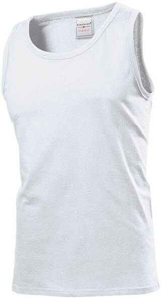 Tričko STEDMAN CLASSIC TANK TOP MEN bílá S