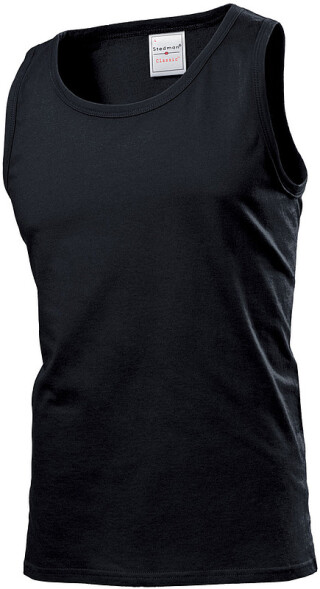 Tričko STEDMAN CLASSIC TANK TOP MEN černá XXL