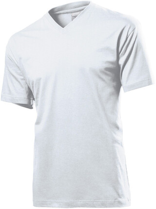 Tričko STEDMAN CLASSIC V-NECK bílá M