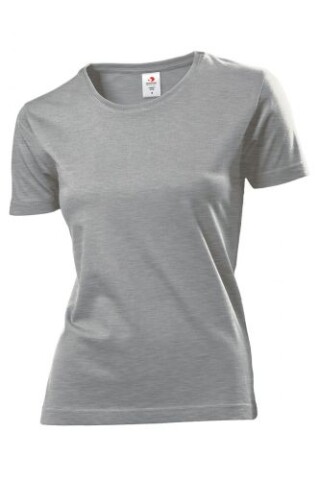 Tričko STEDMAN COMFORT-T WOMEN barva tmavě šedý melír L