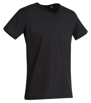 Tričko STEDMAN STARS BEN V-NECK černá M