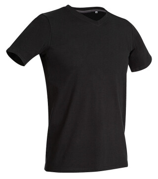 Tričko STEDMAN STARS CLIVE V-NECK černá XL