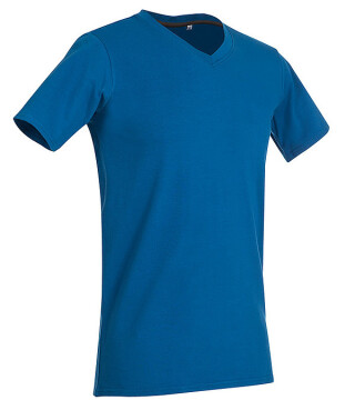 Tričko STEDMAN STARS CLIVE V-NECK královská modrá M