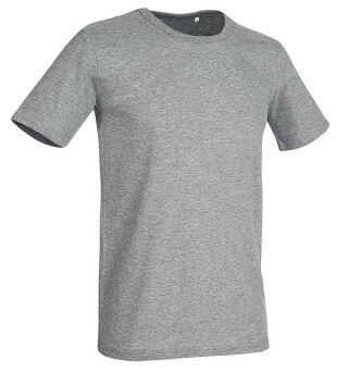 Tričko STEDMAN STARS MORGAN CREW NECK tmavě šedý melír M