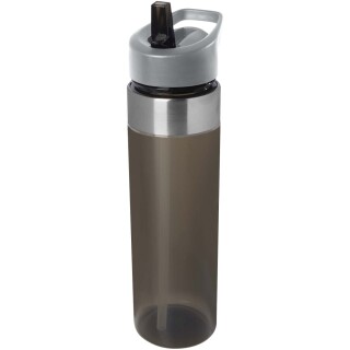 Tritanová láhev s víčkem s hubicí 650ml , šedá