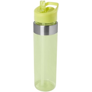 Tritanová láhev s víčkem s hubicí 650ml , zelenožlutá