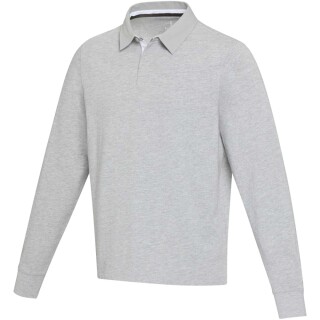 Unisex mikina Elevate Clyde, velikost S, světle šedý melír