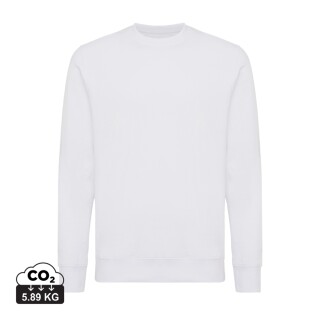 Unisex mikina Iqoniq Etosha, velikost M, bílá