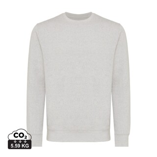 Unisex mikina Iqoniq Etosha, velikost S, světlá šedá