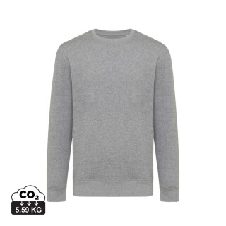 Unisex mikina Iqoniq Etosha, velikost XXL, světle šedý melír
