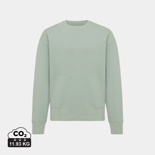Unisex mikina IQONIQ Kruger relaxed fit, velikost 3XL, světle zelená