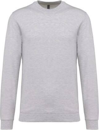 Unisex mikina KARIBAN, šedá melanž, S