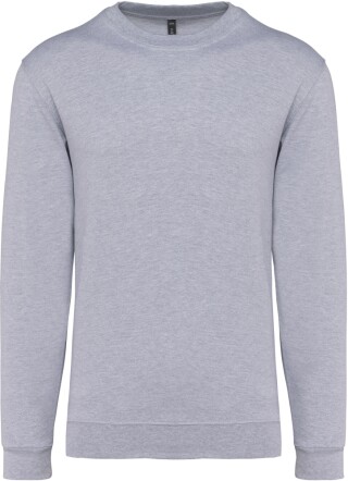 Unisex mikina KARIBAN, světle šedá, 3XL
