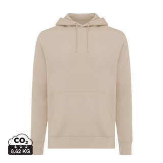 Unisex mikina s kapucí Iqoniq Rila, velikost S, béžová