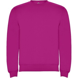 Unisex mikina s kulatým výstřihem, ROLY CLASICA, růžová, vel. S