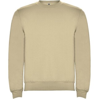 Unisex mikina s kulatým výstřihem, ROLY CLASICA, světle hnědá, vel. M