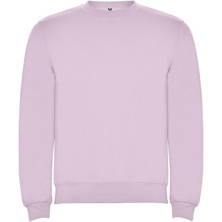 Unisex mikina s kulatým výstřihem, ROLY CLASICA, světle růžová, vel. S