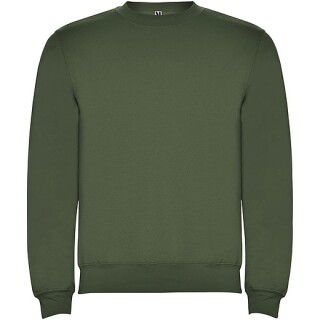 Unisex mikina s kulatým výstřihem, ROLY CLASICA, tmavá vojenská zelená, vel. S