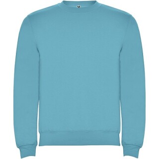 Unisex mikina s kulatým výstřihem, ROLY CLASICA, tyrkysová, vel. XS