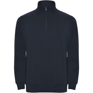 Unisex mikina se čtvrtkovým zipem, ROLY ANETO, navy, vel. 2XL