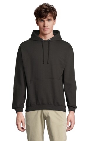 Unisex mikina SOLS CONDOR, černá, velikost L