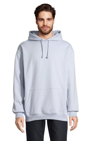 Unisex mikina SOLS CONDOR, jemně modrá, velikost XS