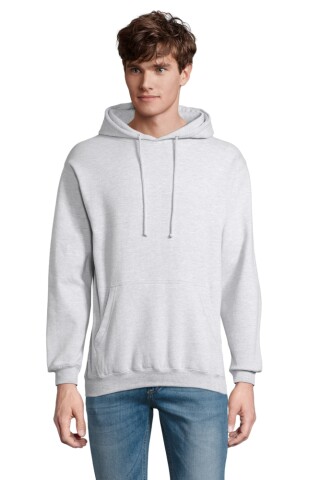 Unisex mikina SOLS CONDOR, světle šedý melír, velikost 4XL