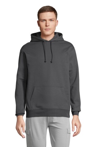 Unisex mikina SOLS CONDOR, tmavě šedá, velikost M