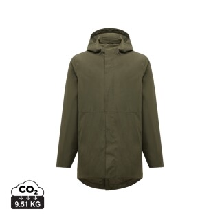 Unisex parka Iqoniq Thelon z recyklovaného polyesteru, velikost XS, khaki