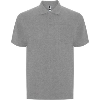 Unisex polokošile Roly Centauro Premium, velikost 2XL, šedý melír