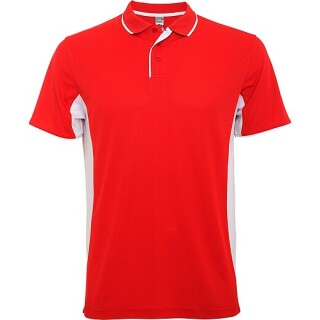 Unisex polokošile Roly Montmelo, červená, velikost S
