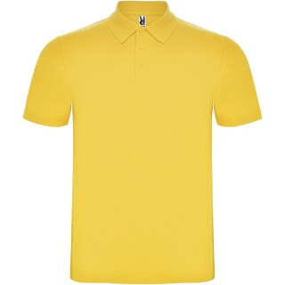 Unisex polokošile s krátkým rukávem, ROLY AUSTRAL, žlutá, vel. 2XL